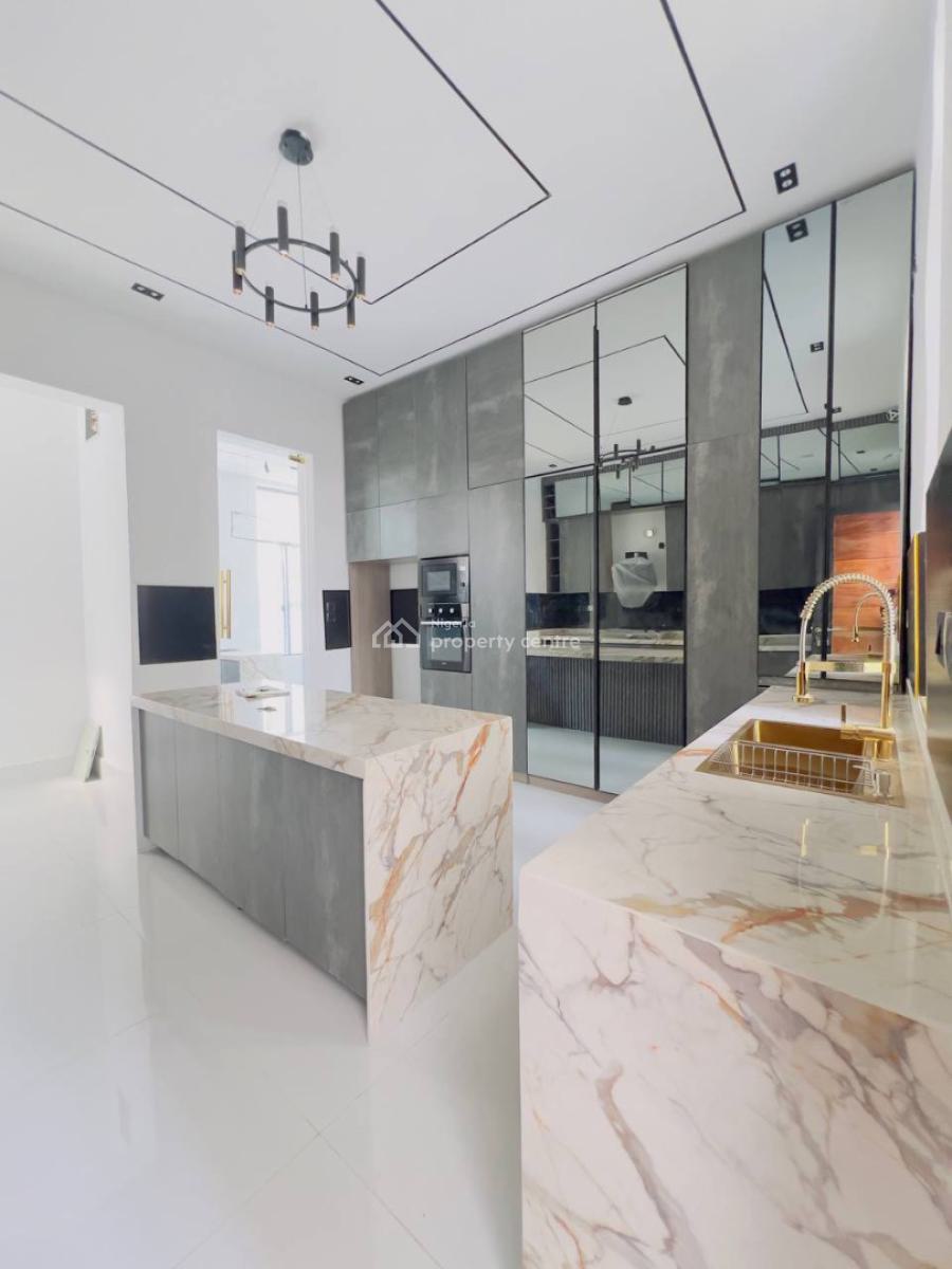 5 Bedroom Fully Detached Duplex +bq with Pool, Chevron Tollgate, Lekki, Lagos, Detached Duplex for Sale