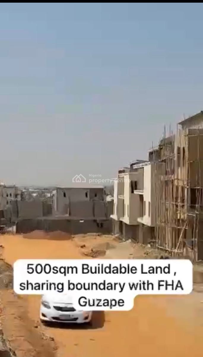 Distress  500sqm Estate Land (duplex Approved), After Nepa Junction, Apo Sharing Boundary with Guzape, Apo, Abuja, Commercial Land for Sale