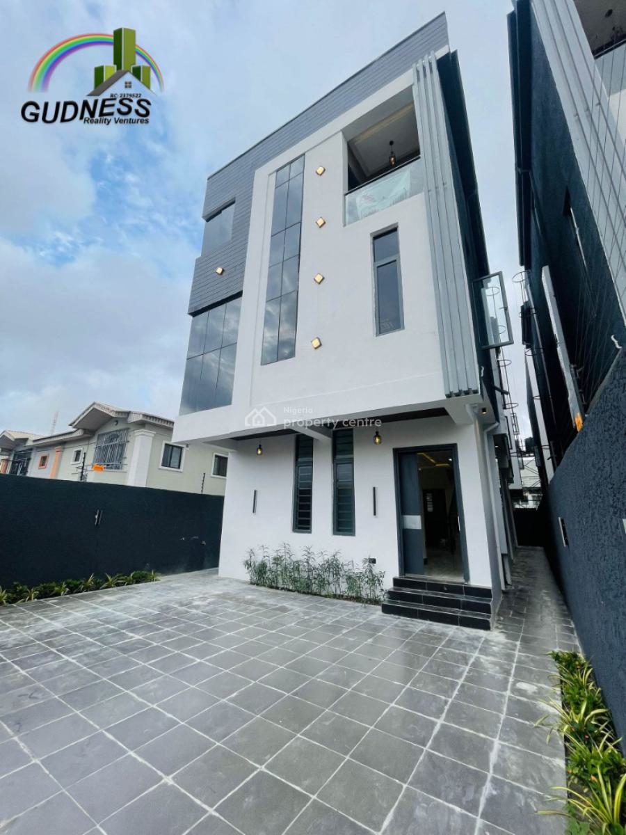 Brand New 5 Bedroom Fully Detached with Bq, Lekki Phase 1, Lekki, Lagos, Flat / Apartment for Sale