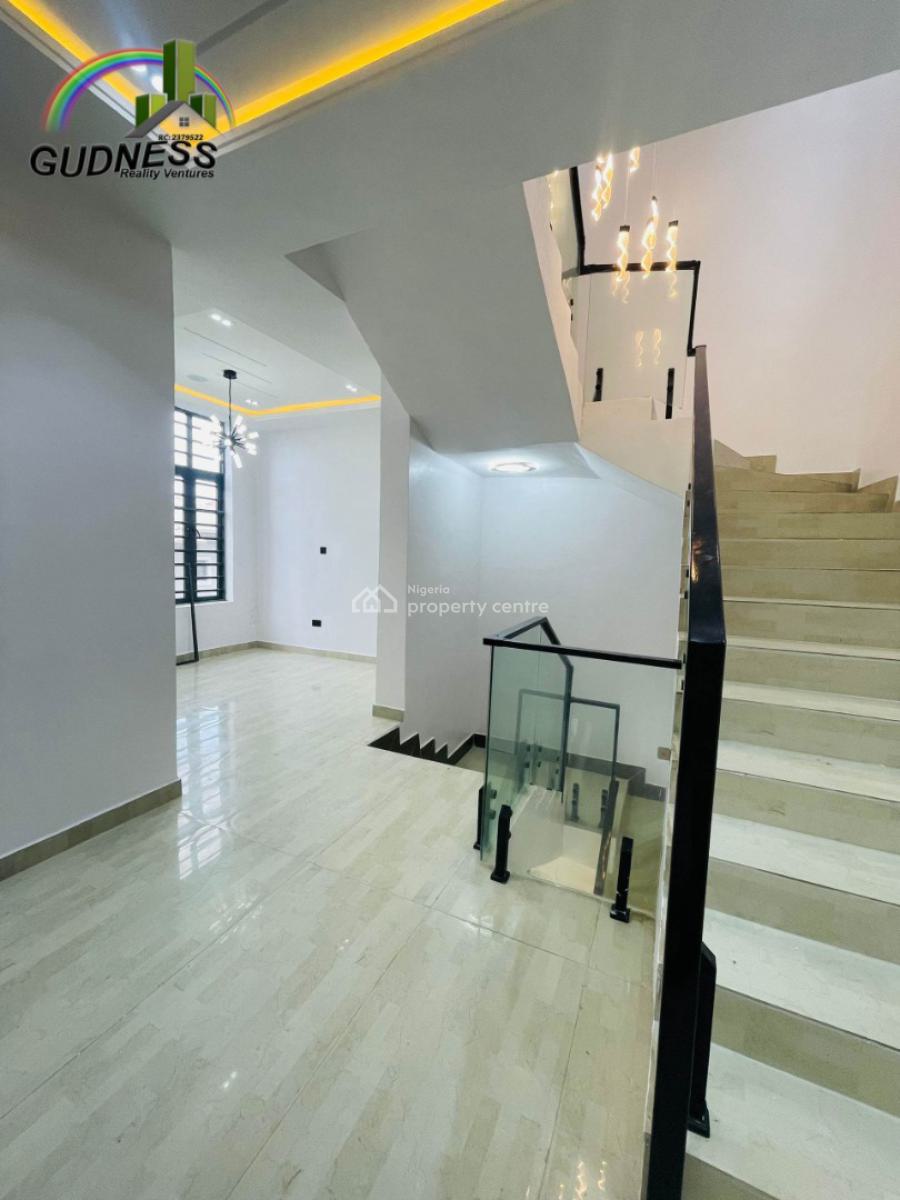 Brand New 5 Bedroom Fully Detached with Bq, Lekki Phase 1, Lekki, Lagos, Flat / Apartment for Sale