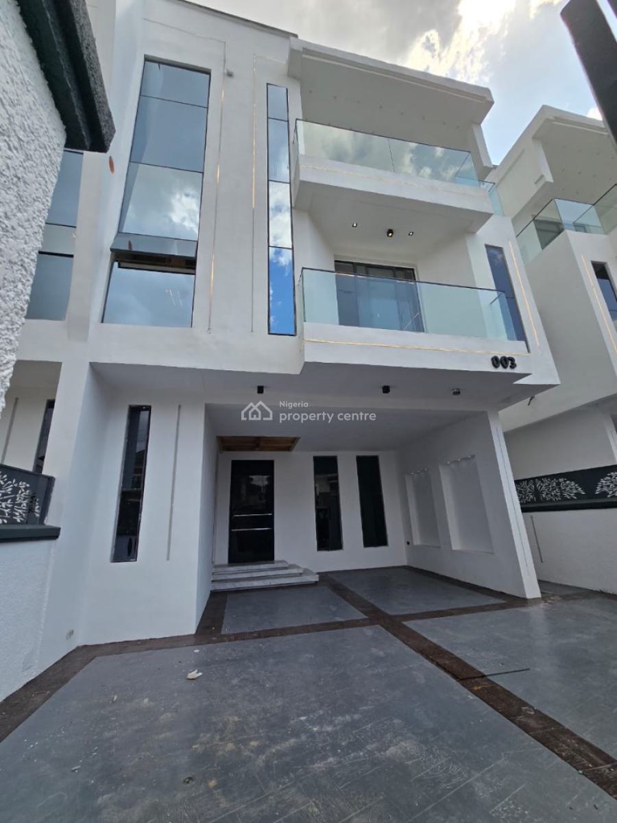 Brand New Luxury 4 Bedroom Duplex, Idado Estate, Lekki, Lagos, Semi-detached Duplex for Sale