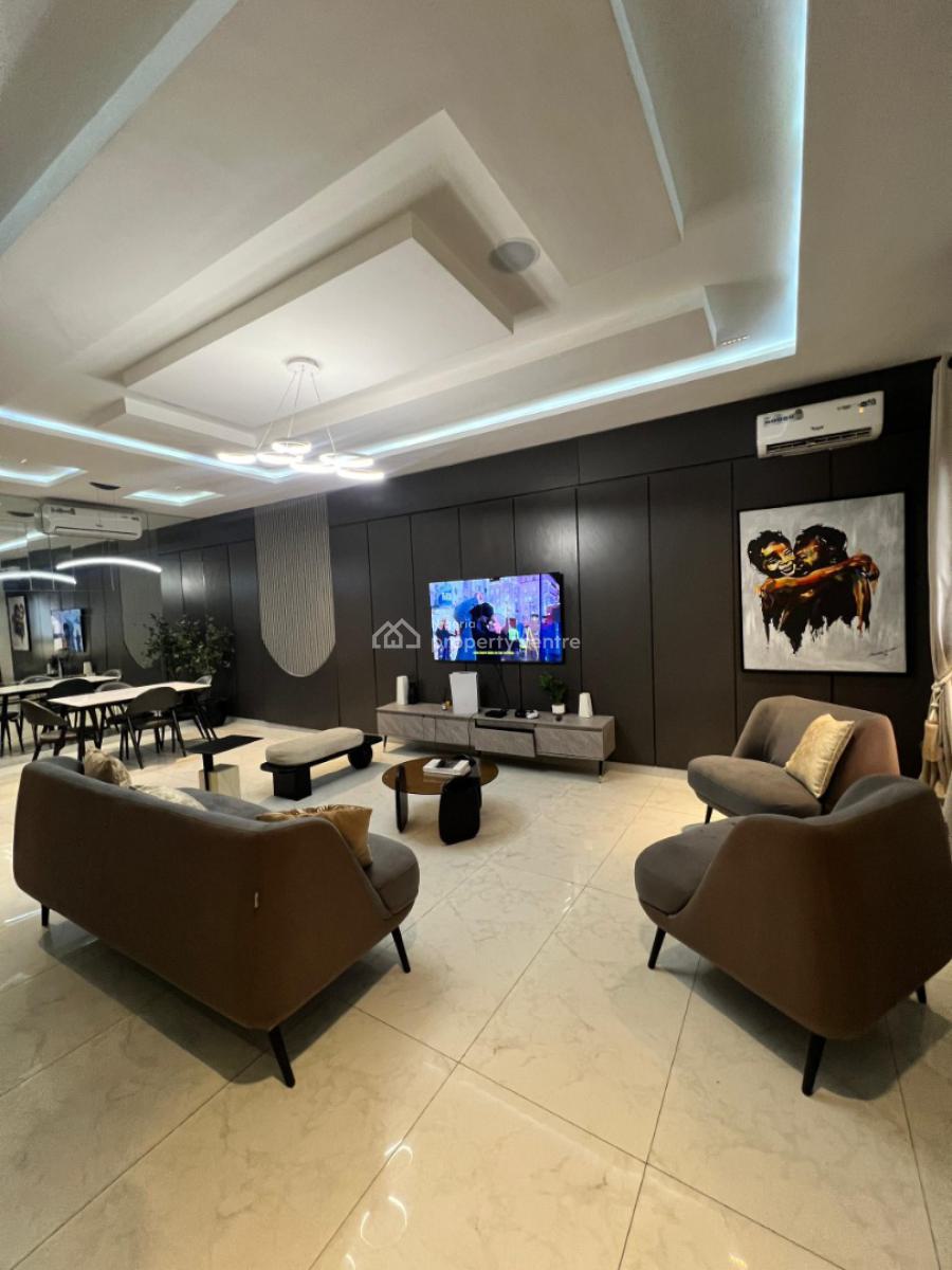 Well Furnished 3 Bedroom Maisonette with Swimming Pool and Gym, Ikate, Lekki, Lagos, House for Rent