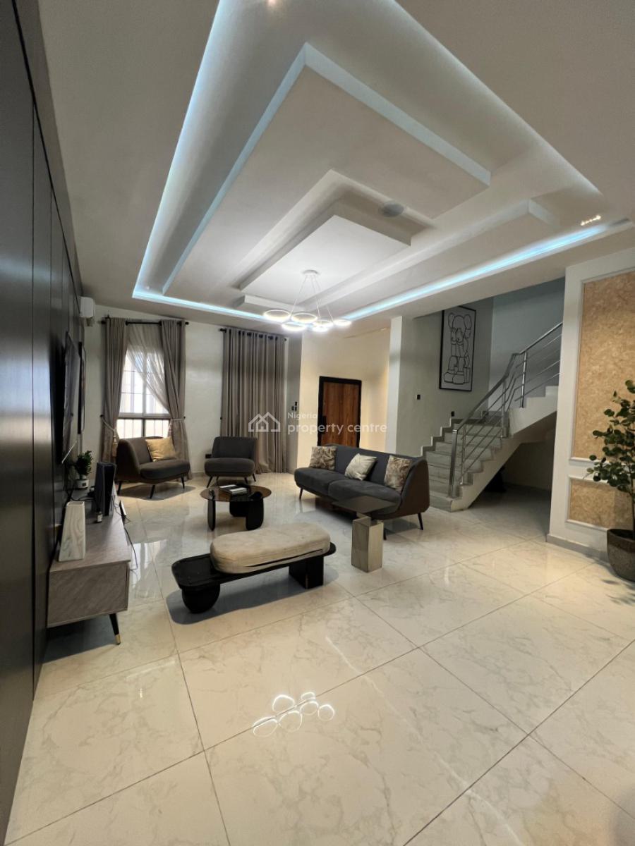 Well Furnished 3 Bedroom Maisonette with Swimming Pool and Gym, Ikate, Lekki, Lagos, House for Rent