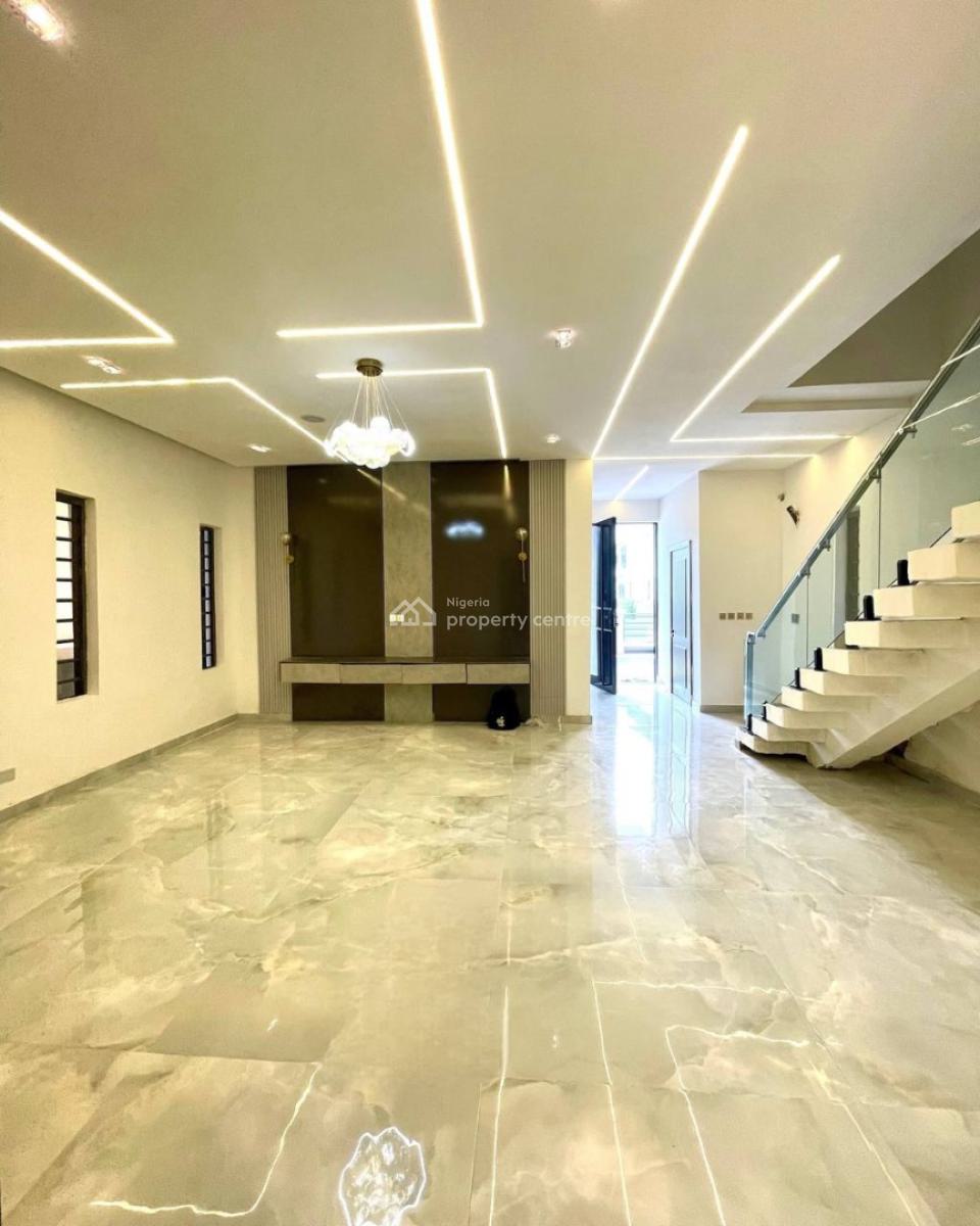 5 Bedroom Fully Detached Duplex +bq with Cinema & Rooftop Terrace, Osapa, Lekki, Lagos, Detached Duplex for Sale