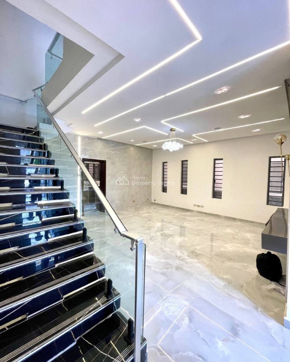 5 Bedroom Fully Detached Duplex +bq with Cinema & Rooftop Terrace, Osapa, Lekki, Lagos, Detached Duplex for Sale