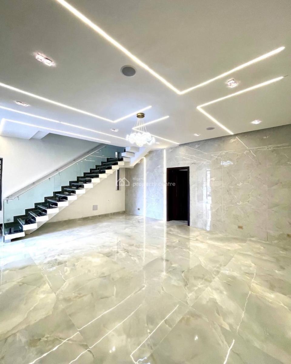 5 Bedroom Fully Detached Duplex +bq with Cinema & Rooftop Terrace, Osapa, Lekki, Lagos, Detached Duplex for Sale