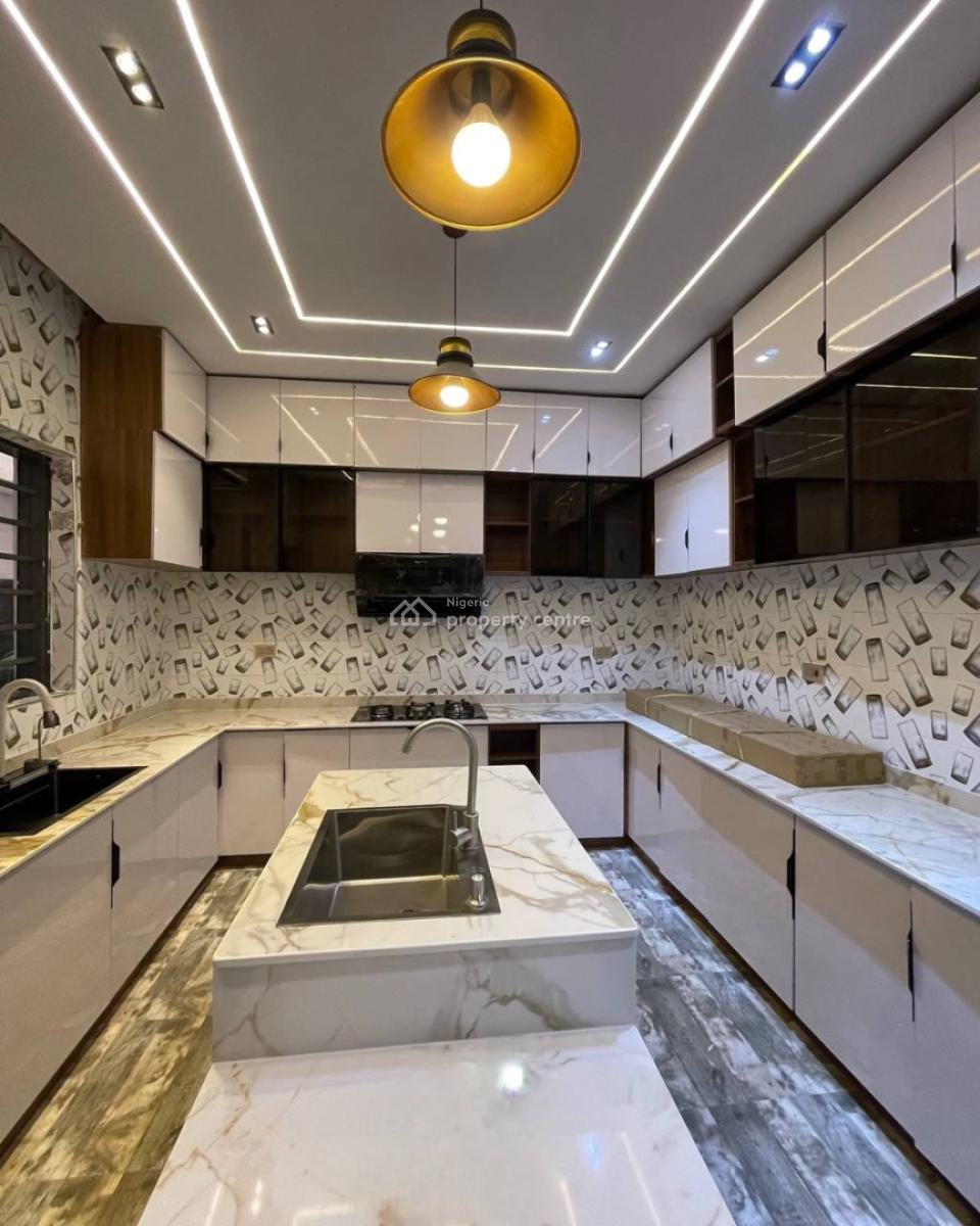 5 Bedroom Fully Detached Duplex +bq with Cinema & Rooftop Terrace, Osapa, Lekki, Lagos, Detached Duplex for Sale