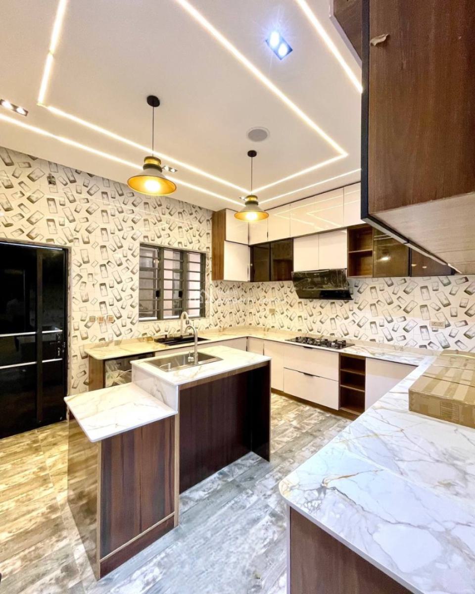 5 Bedroom Fully Detached Duplex +bq with Cinema & Rooftop Terrace, Osapa, Lekki, Lagos, Detached Duplex for Sale