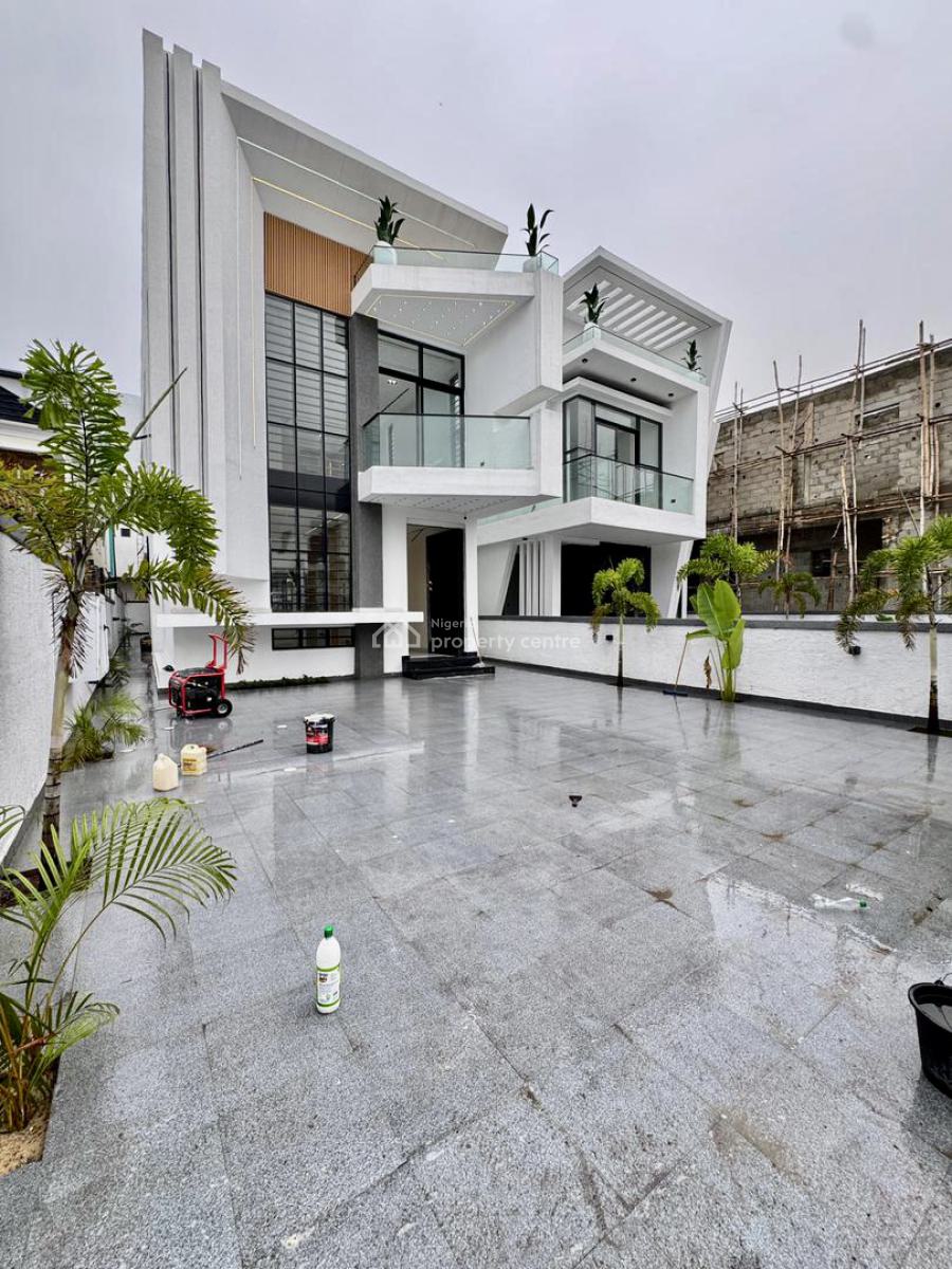 Luxury Contemporary 5 Bedroom Fully Detached Duplex, Chevron Toll Gate, Lekki, Lagos, Detached Duplex for Sale