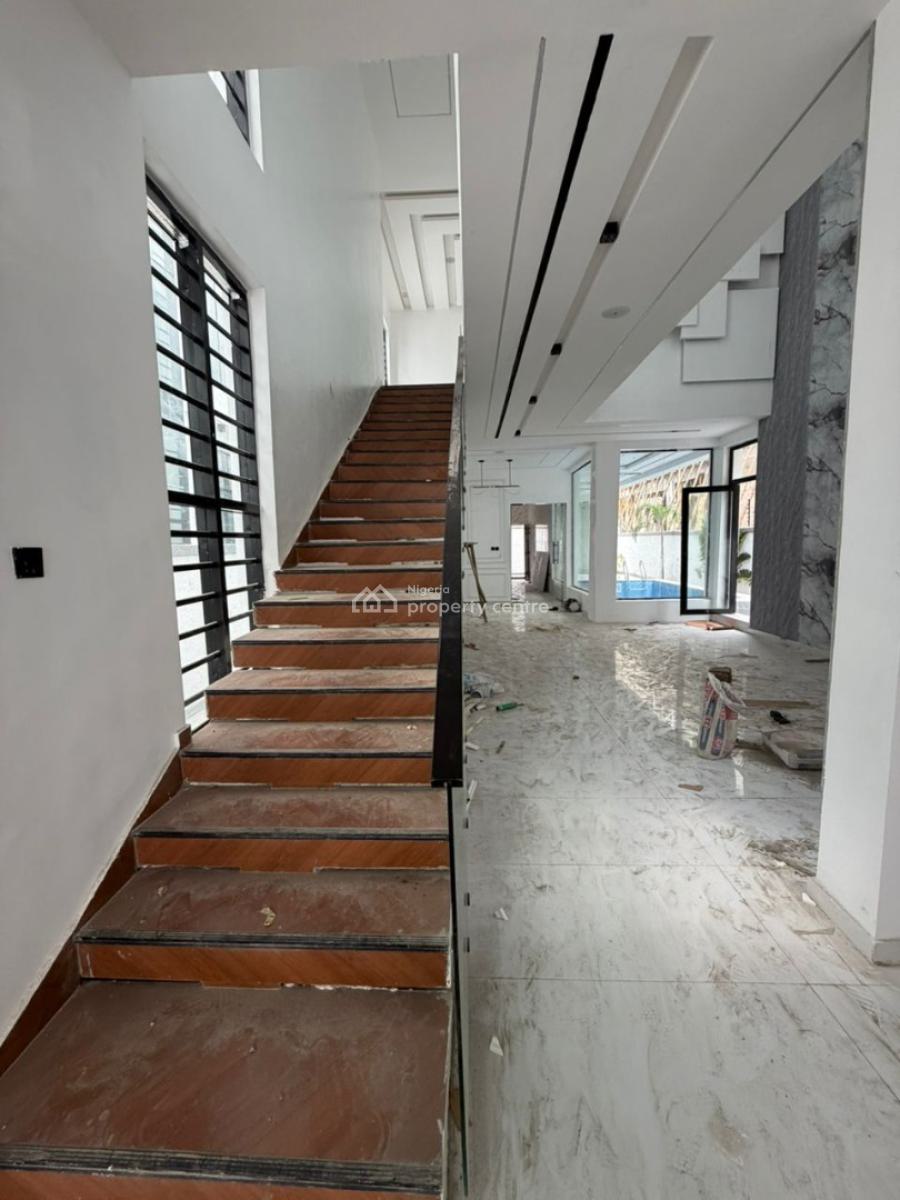 Brand New 5 Bedroom Fully Detached Duplex with Swimming Pool & Bq, 2nd Toll Gate (2 Units Available), Lekki, Lagos, Detached Duplex for Sale