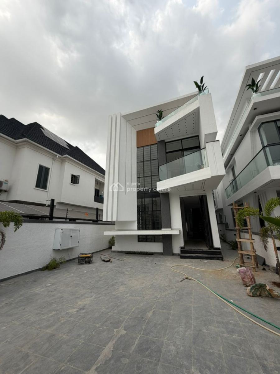 Brand New 5 Bedroom Fully Detached Duplex with Swimming Pool & Bq, 2nd Toll Gate (2 Units Available), Lekki, Lagos, Detached Duplex for Sale