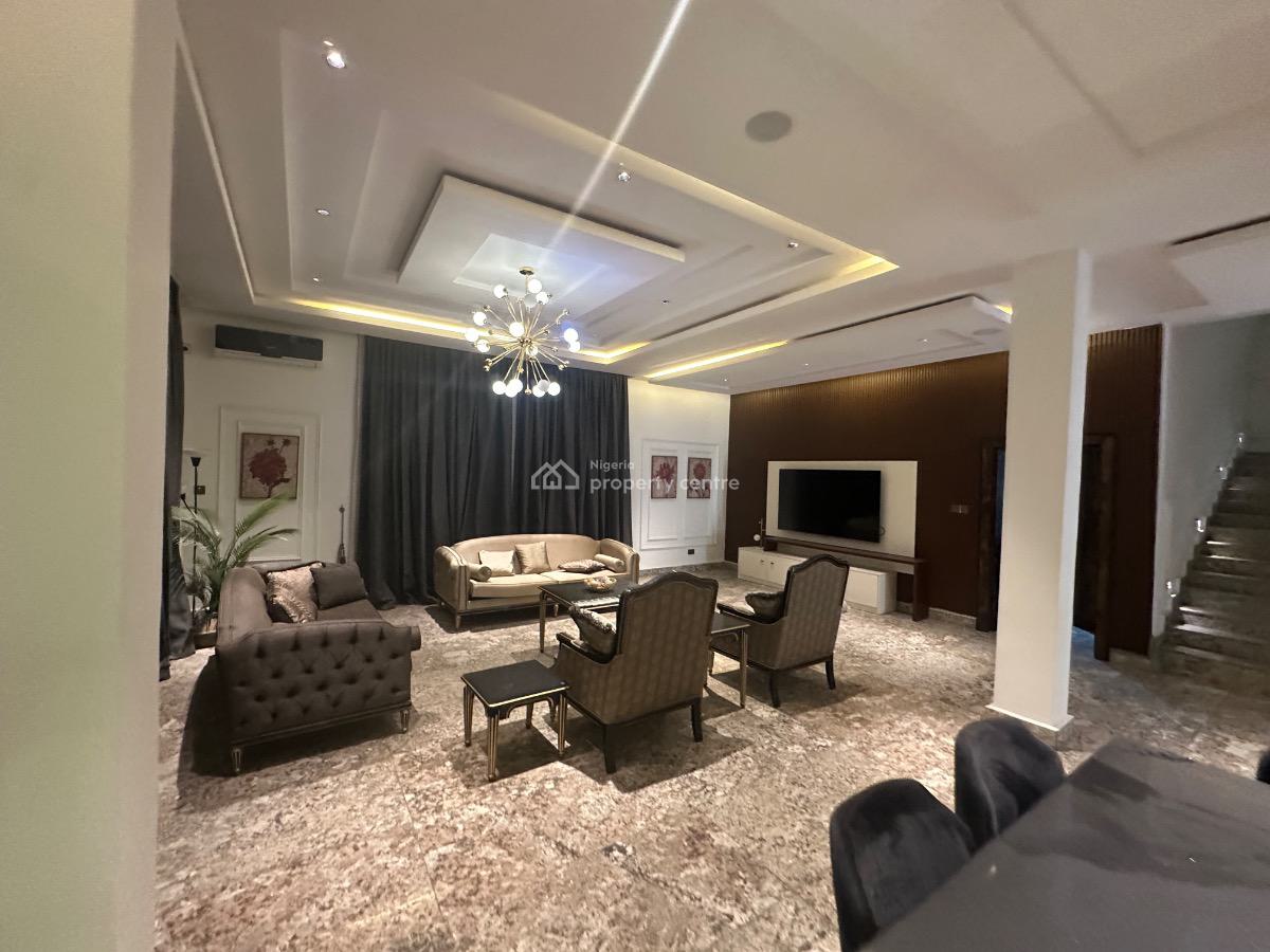 Fully Furnished Luxury 5 Bedroom Detached House with Pool, Generator, Efab Metropolis, Gwarinpa, Abuja, House for Sale