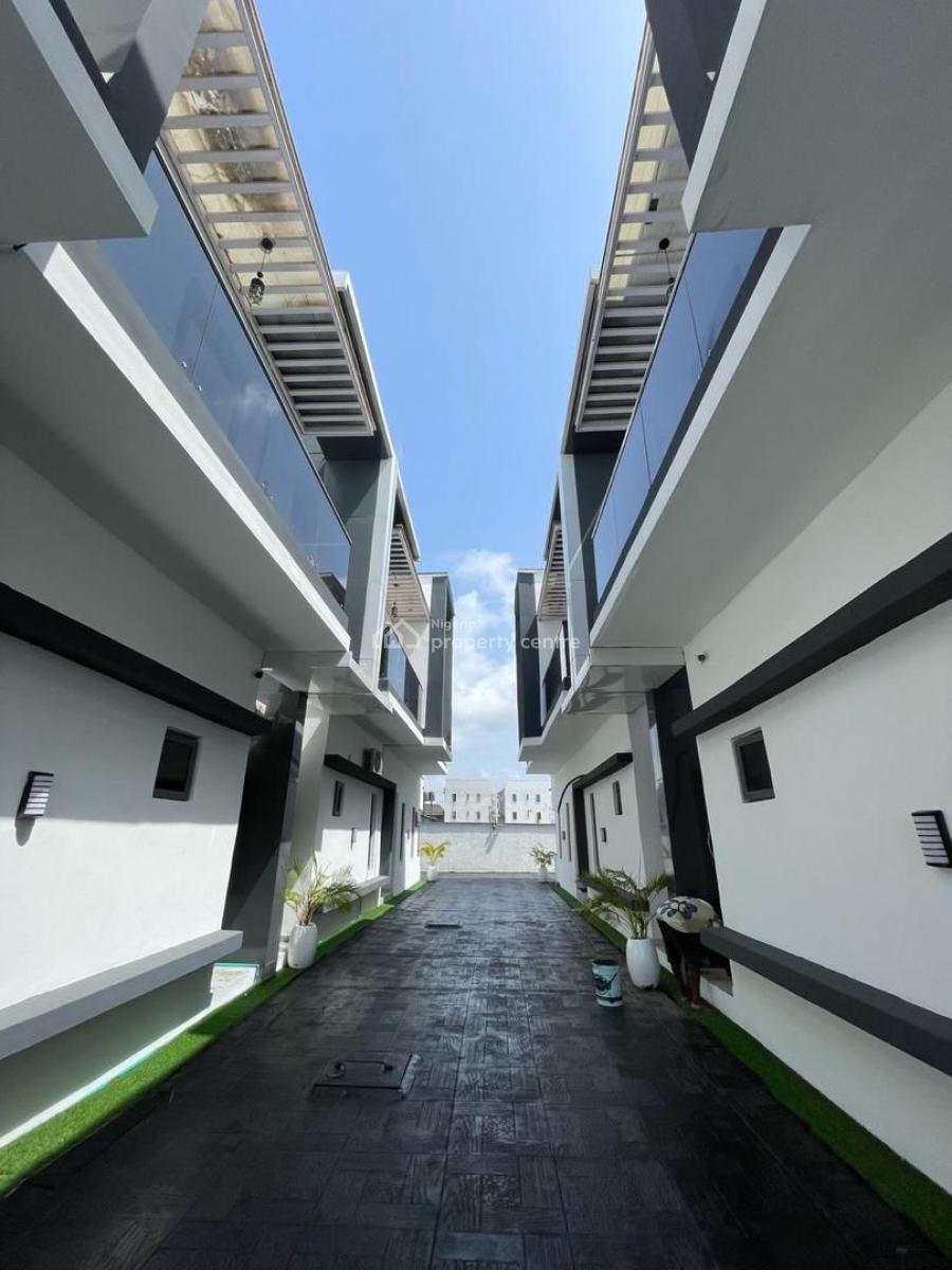 Serviced 4 Bedroom Semi-detached Duplex with Bq, Ajah, Lekki, Lagos, Semi-detached Duplex for Sale