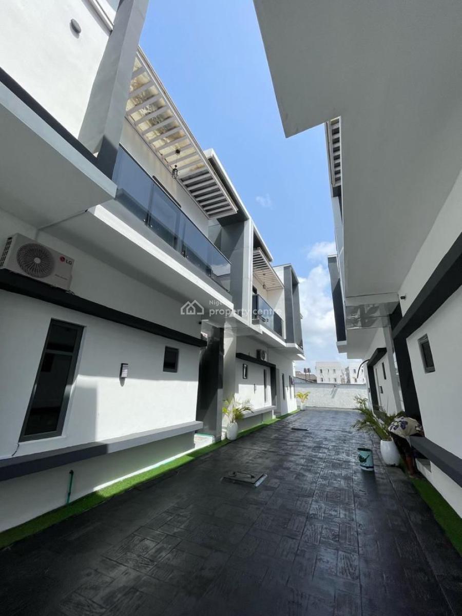 Serviced 4 Bedroom Semi-detached Duplex with Bq, Ajah, Lekki, Lagos, Semi-detached Duplex for Sale