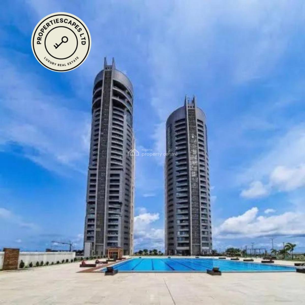 an Exquisite 2 Bedrooms with Bq, with Sea and Marina View on 8th Floor, Eko Atlantic City, Lagos, Flat / Apartment for Sale