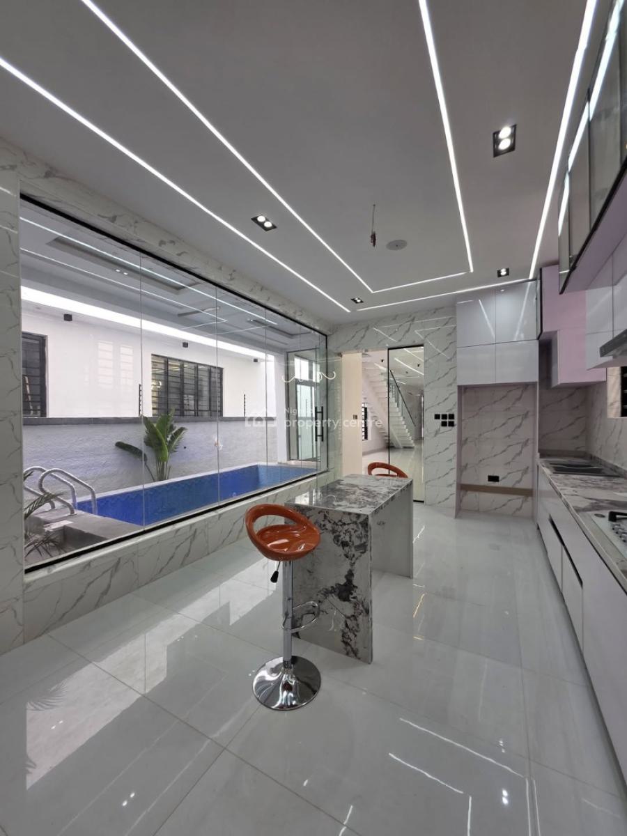 5 Bedroom Detached Duplex with Swimming Pool,gym, Bq, Chevron 2nd Toll Gate, Lekki, Lagos, Detached Duplex for Sale