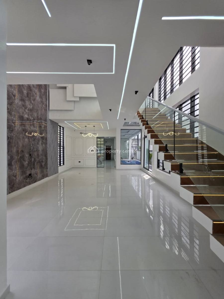 5 Bedroom Detached Duplex with Swimming Pool,gym, Bq, Chevron 2nd Toll Gate, Lekki, Lagos, Detached Duplex for Sale