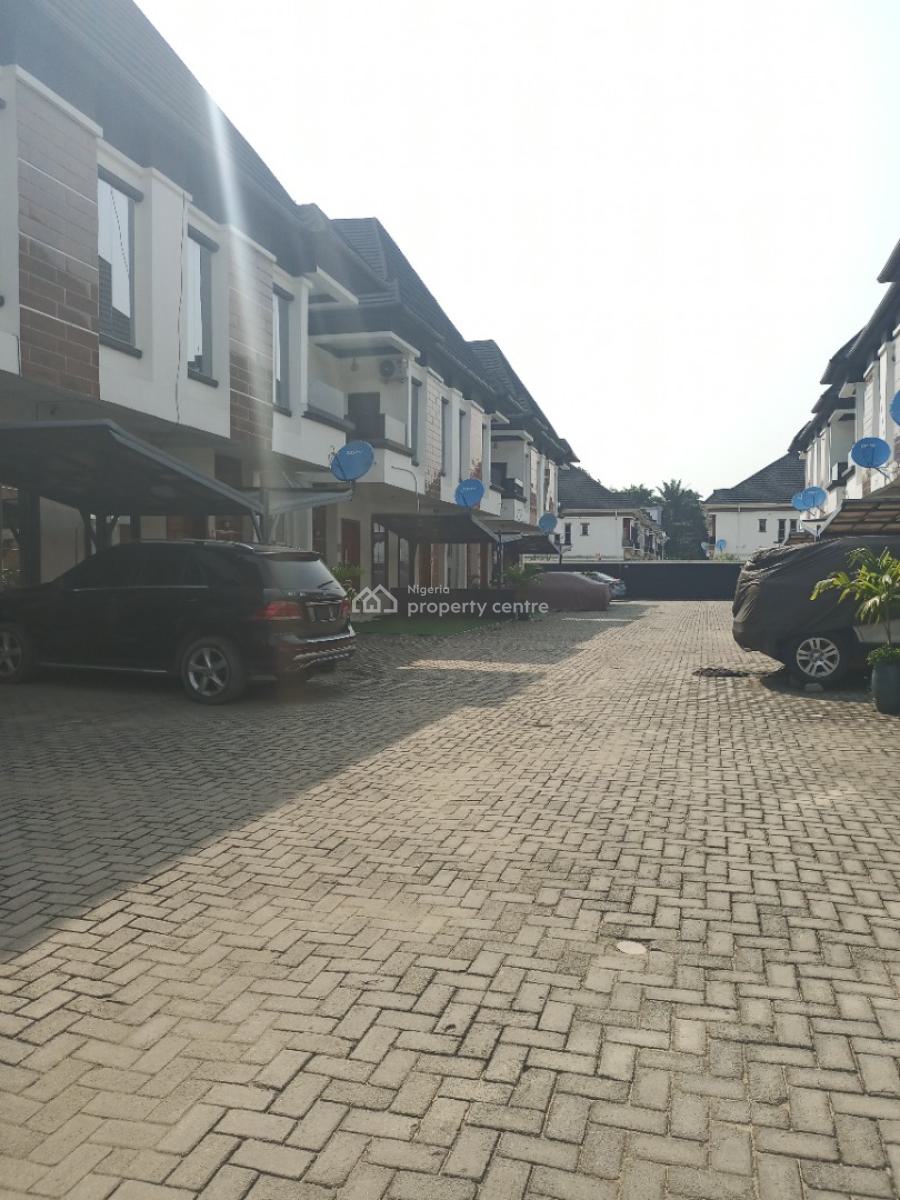 4 Bedroom Semi Detached with Spacious Rooms, Orchid Road, Lekki Phase 2, Lekki, Lagos, Semi-detached Duplex for Rent