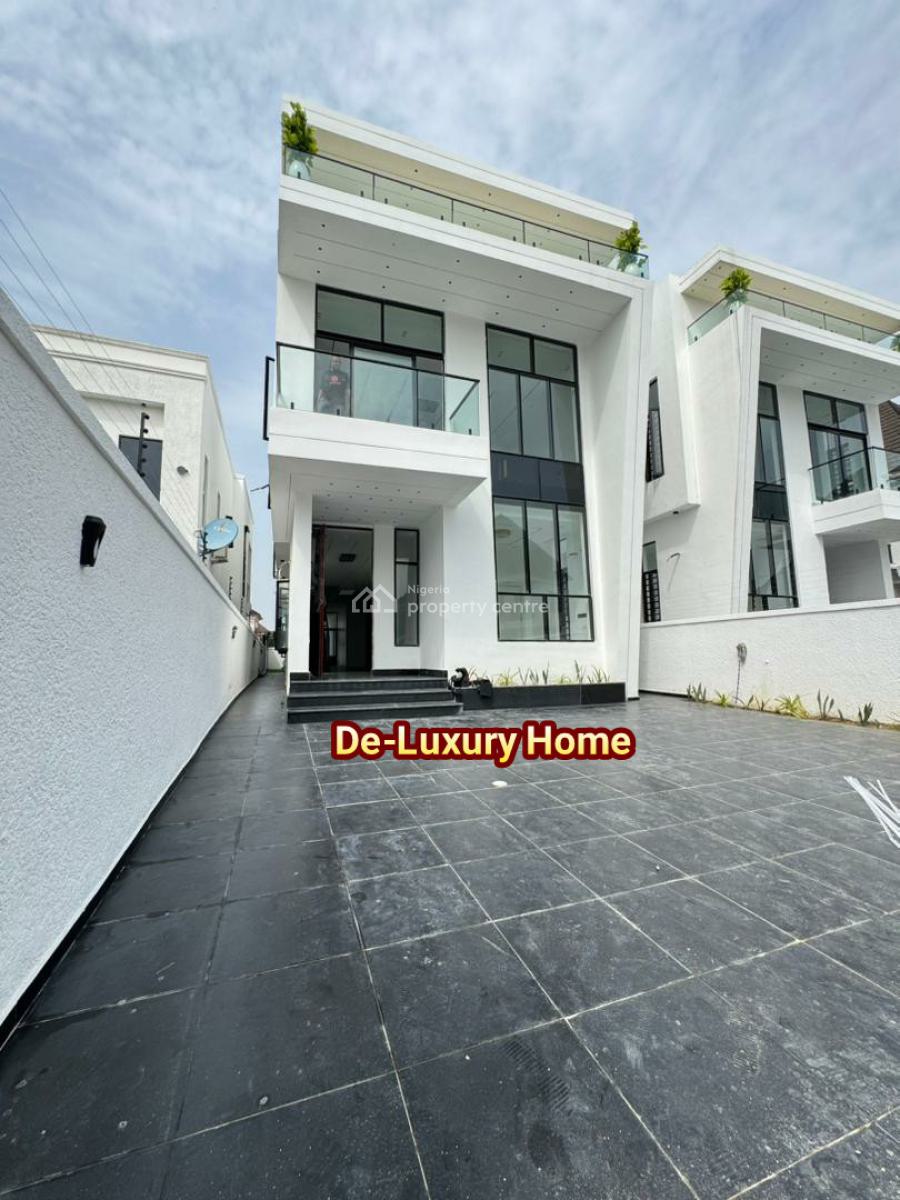 Contemporary 5-bedroom Luxury Detached Duplex, Prime, Sangotedo, Ajah, Lagos, Detached Duplex for Sale