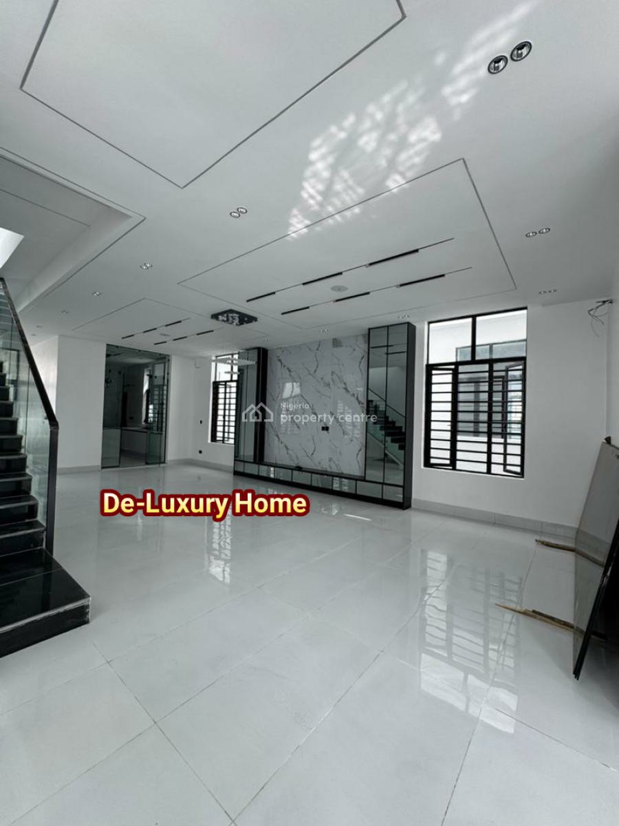 Contemporary 5-bedroom Luxury Detached Duplex, Prime, Sangotedo, Ajah, Lagos, Detached Duplex for Sale