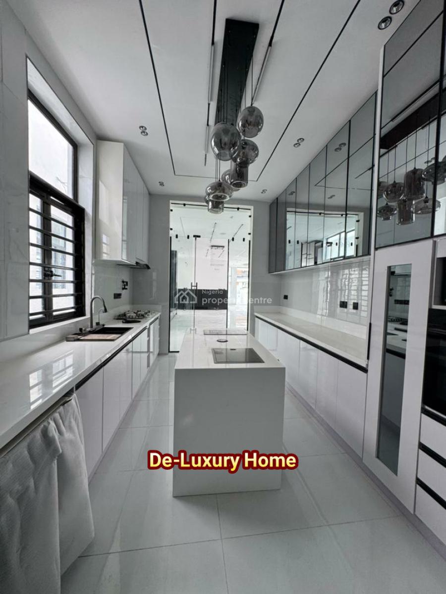 Contemporary 5-bedroom Luxury Detached Duplex, Prime, Sangotedo, Ajah, Lagos, Detached Duplex for Sale