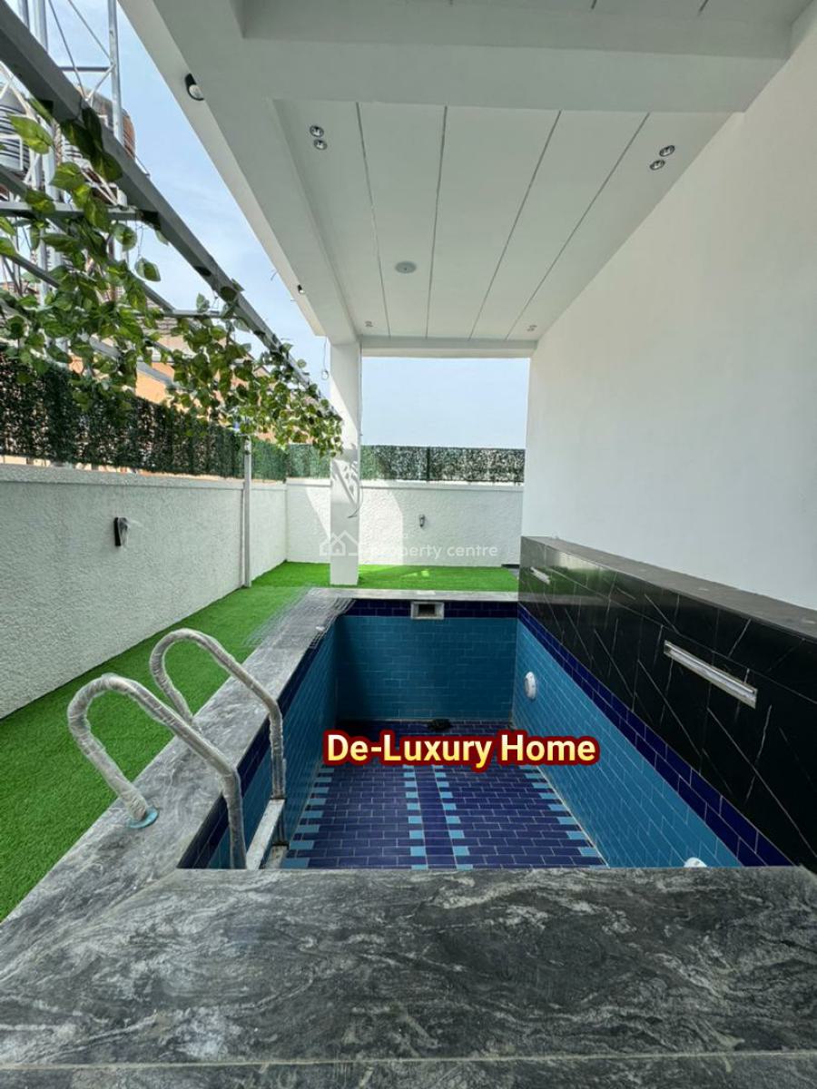 Contemporary 5-bedroom Luxury Detached Duplex, Prime, Sangotedo, Ajah, Lagos, Detached Duplex for Sale