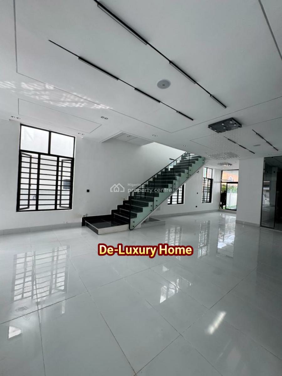 Contemporary 5-bedroom Luxury Detached Duplex, Prime, Sangotedo, Ajah, Lagos, Detached Duplex for Sale