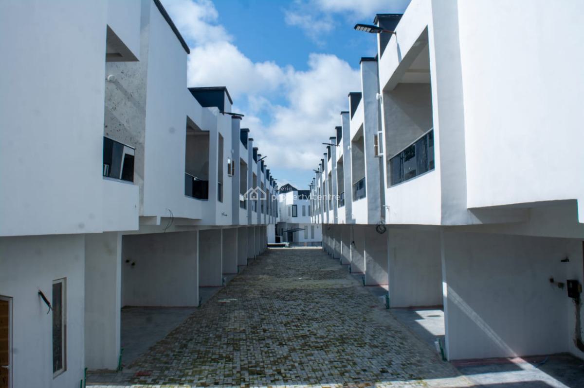 Newly Built and Well Finished 4 Bedroom Terrace Duplex, Ikota, Lekki, Lagos, Terraced Duplex for Sale