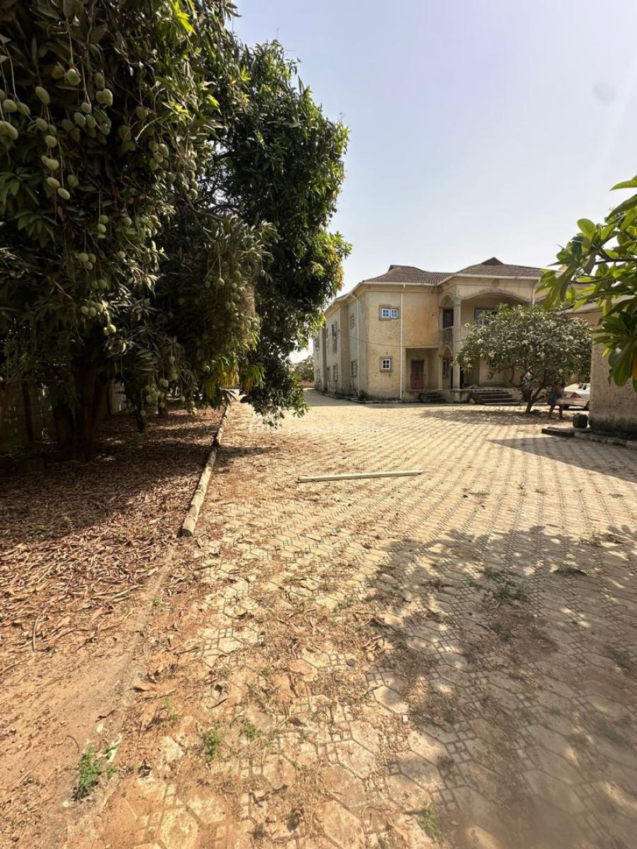 2045 Sqm Residential Plot Comprising of 2 Units of Old 6 Bedrooms Duplexes, Kado, Abuja, Residential Land for Sale