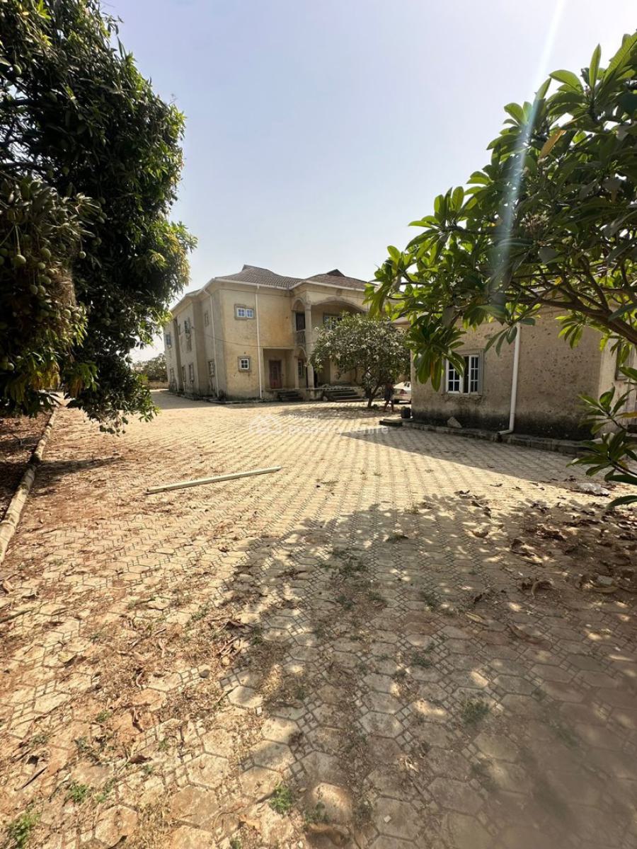 2045 Sqm Residential Plot Comprising of 2 Units of Old 6 Bedrooms Duplexes, Kado, Abuja, Residential Land for Sale