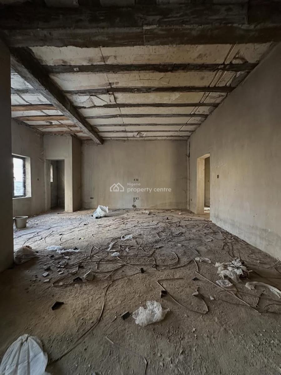 Standard 3 Bedroom Apartment with Bq(semi Finished ), Kado, Abuja, Block of Flats for Sale