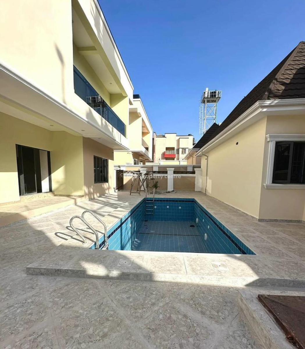 Lovely Finished Stand Alone Duplex with 3 Living Rooms and Pool, Main Guzape, Guzape District, Abuja, Detached Duplex for Sale