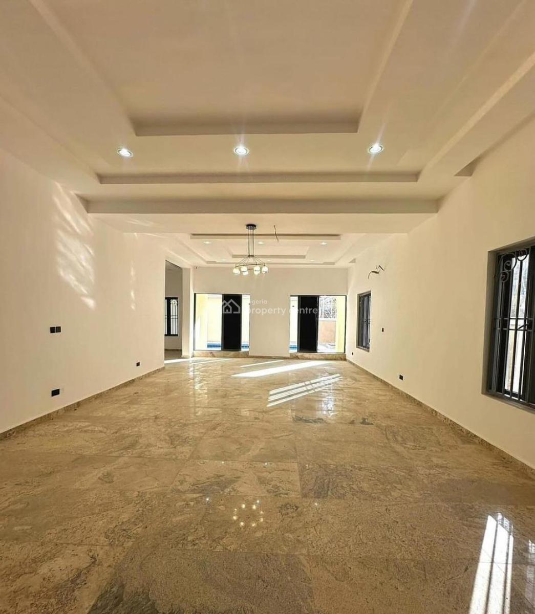 Lovely Finished Stand Alone Duplex with 3 Living Rooms and Pool, Main Guzape, Guzape District, Abuja, Detached Duplex for Sale