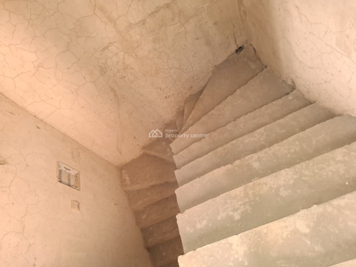 Four Bedroom Carcass Duplex, Jahi, Abuja, Terraced Duplex for Sale