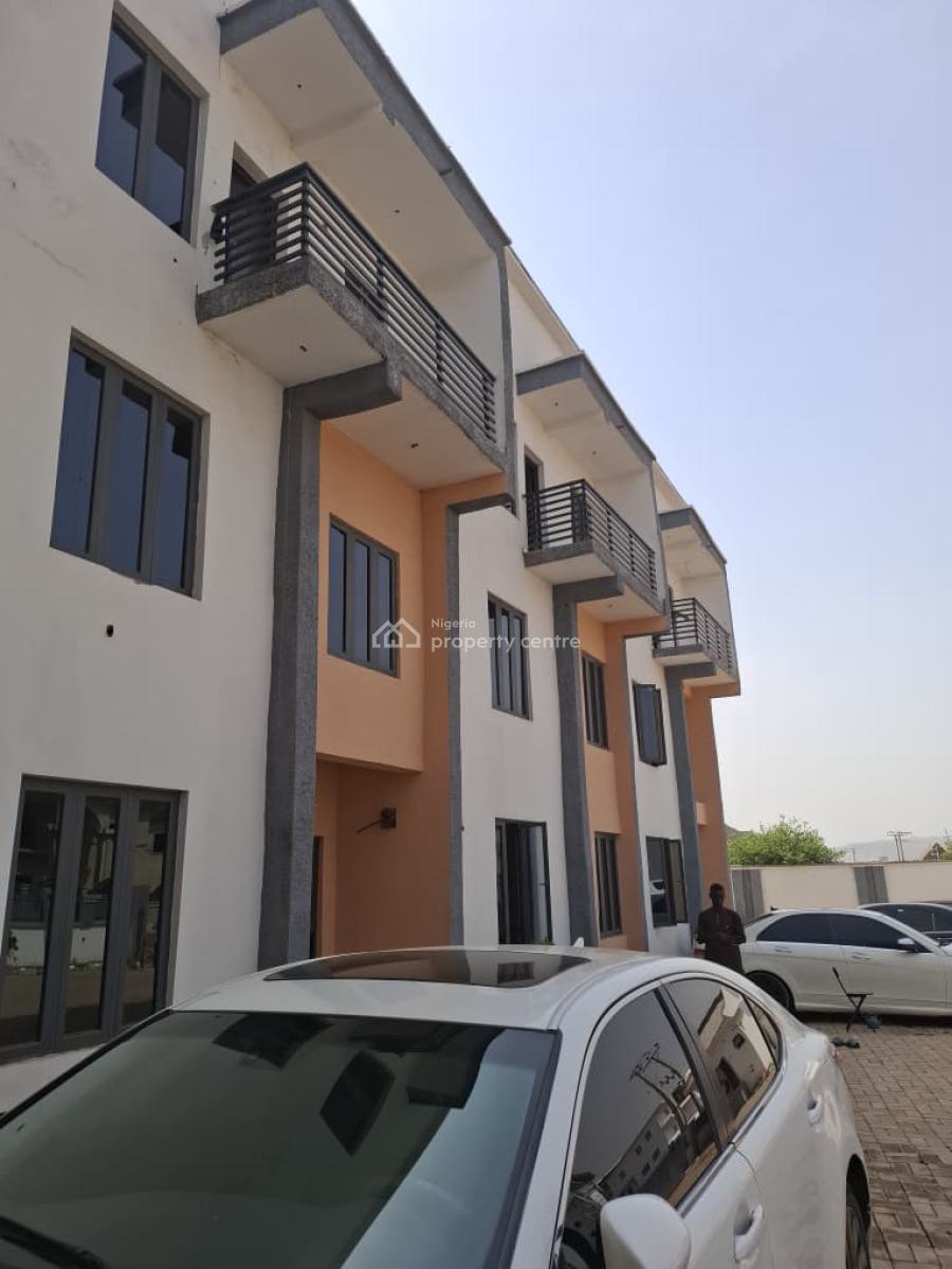 Four Bedroom Carcass Duplex, Jahi, Abuja, Terraced Duplex for Sale
