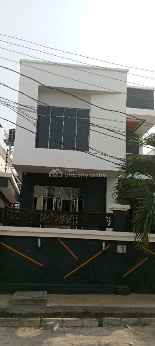 5 Bedroom Fully Detached with Bq, Off Muritala Eletu Way, Osapa, Lekki, Lagos, Detached Duplex for Sale