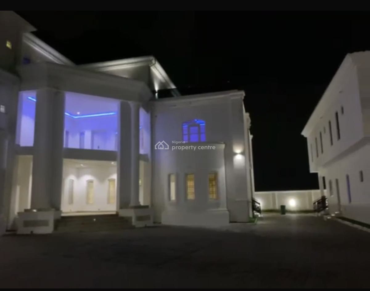 Executive Deal Newly Built 17 Bedroom Mansion with Features for Men, Asokoro District, Abuja, Semi-detached Bungalow for Sale