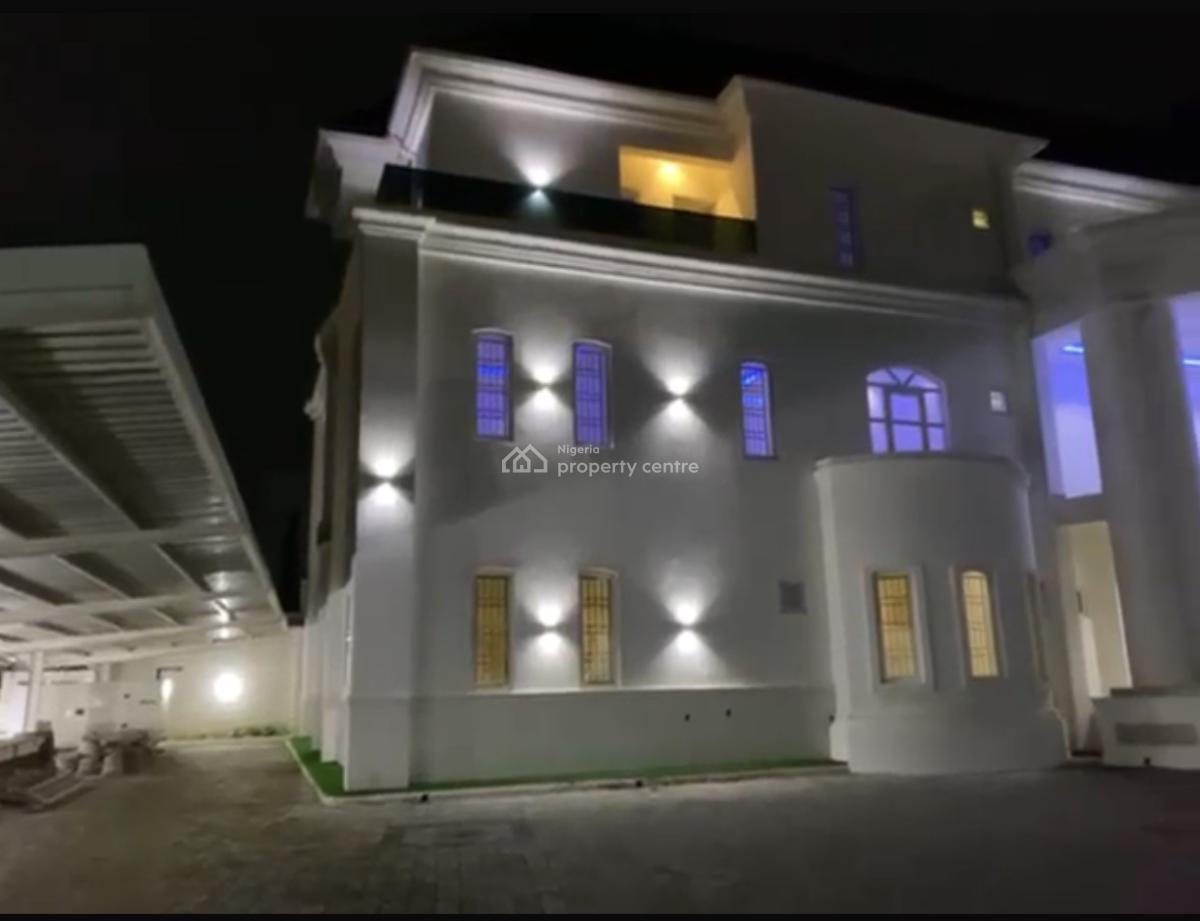 Executive Deal Newly Built 17 Bedroom Mansion with Features for Men, Asokoro District, Abuja, Semi-detached Bungalow for Sale