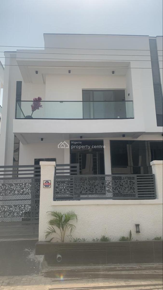 Elegantly Built 4 Bedroom Detached Duplex with Bq, Lekki Palm City, Ajah, Lagos, Detached Duplex for Sale