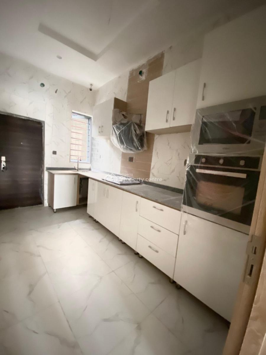 Luxury Serviced 3 Bedrooms Terrace Duplex, Pepperoni Atlantic Nominees, Ajah, Lagos, Terraced Duplex for Rent