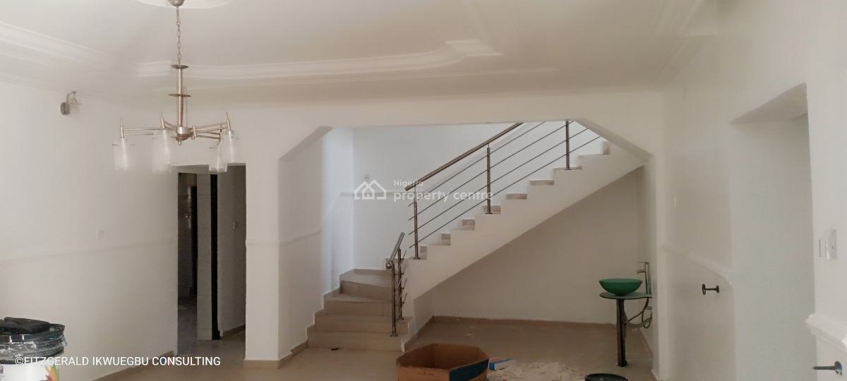 a  4bedrooms Semi-detached Duplex with Attached Bq, By Lapor Hotel, Wuye, Abuja, Semi-detached Duplex for Rent