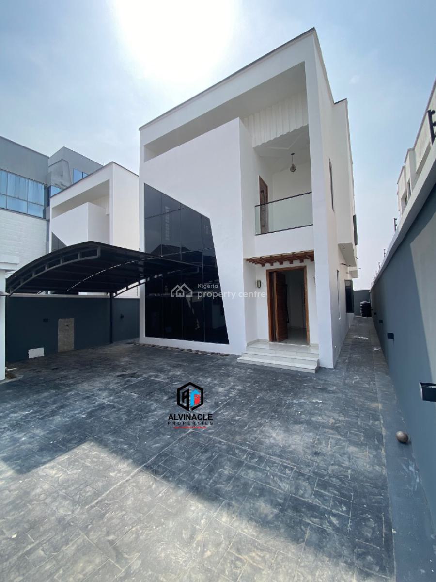 Well Fitted 5 Bed Home with Private Inverter, Chevron, Lekki, Lagos, Detached Duplex for Sale