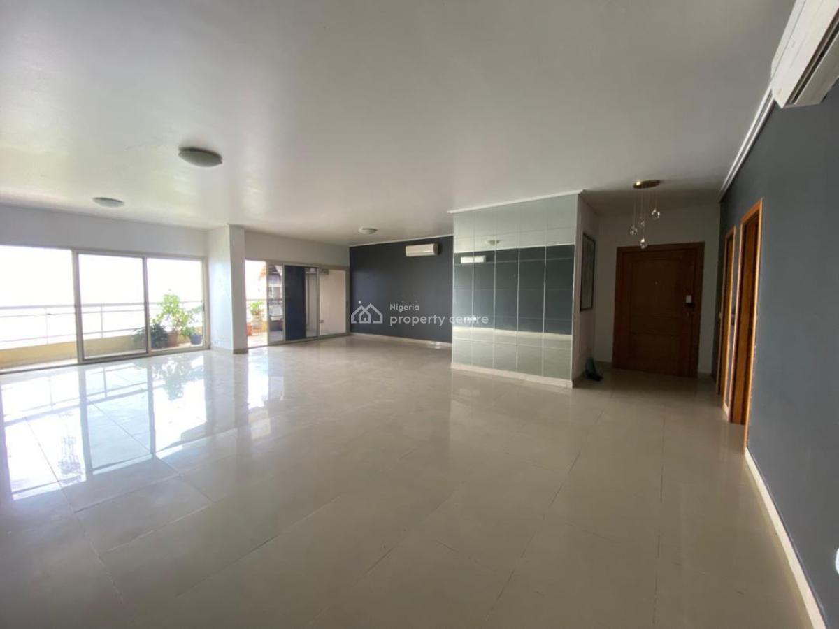 Waterfront Three Bedroom Apartment with Maids Room and More, Banana Island, Ikoyi, Lagos, Flat / Apartment for Rent