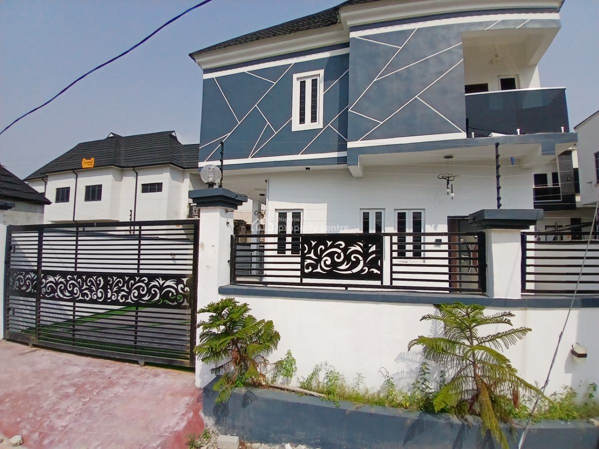 Brand New 4 Bedroom Fully Detached Duplex with a Room Bq, Thomas Estate, Lekki-epe Express, Ajah, Lagos, Detached Duplex for Sale