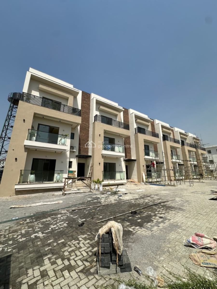 4 Bedroom Terraced Duplex, 1 Room Bq Finished, Life Camp, Abuja, Terraced Duplex for Sale