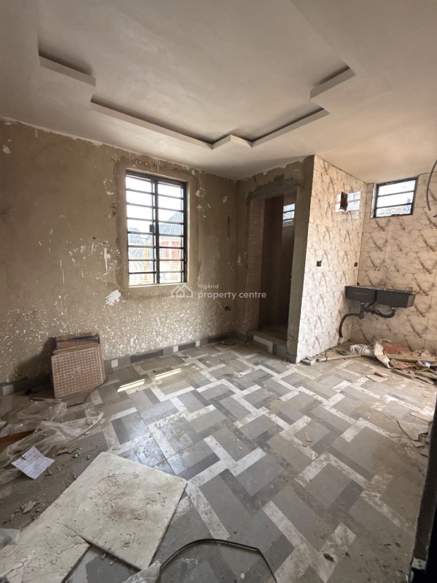Newly Built Room Self Contain, Off Costain, Ebute Metta West, Yaba, Lagos, Flat / Apartment for Rent