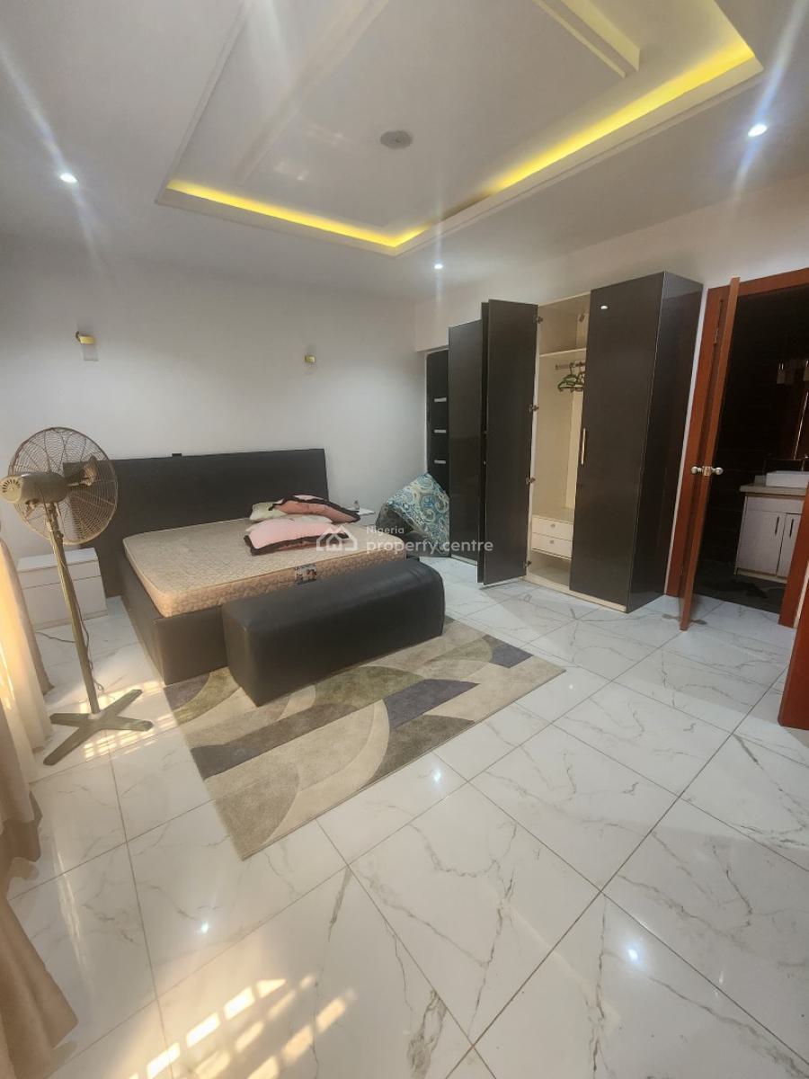 Beautiful Furnished 5 Bedrooms Terrace Duplex with Bq, Ikate By New Coastal Road, Ikate, Lekki, Lagos, Terraced Duplex for Rent