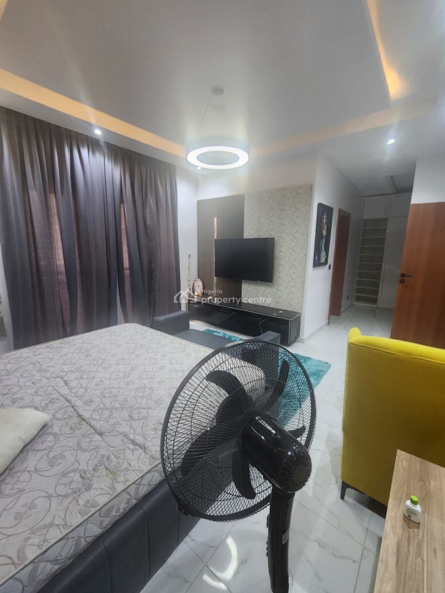 Beautiful Furnished 5 Bedrooms Terrace Duplex with Bq, Ikate By New Coastal Road, Ikate, Lekki, Lagos, Terraced Duplex for Rent