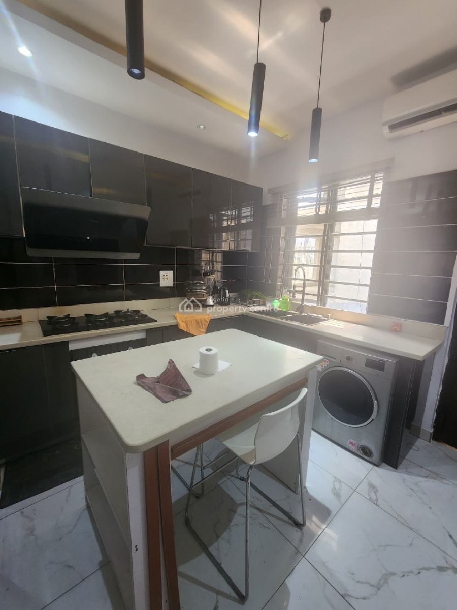 Beautiful Furnished 5 Bedrooms Terrace Duplex with Bq, Ikate By New Coastal Road, Ikate, Lekki, Lagos, Terraced Duplex for Rent