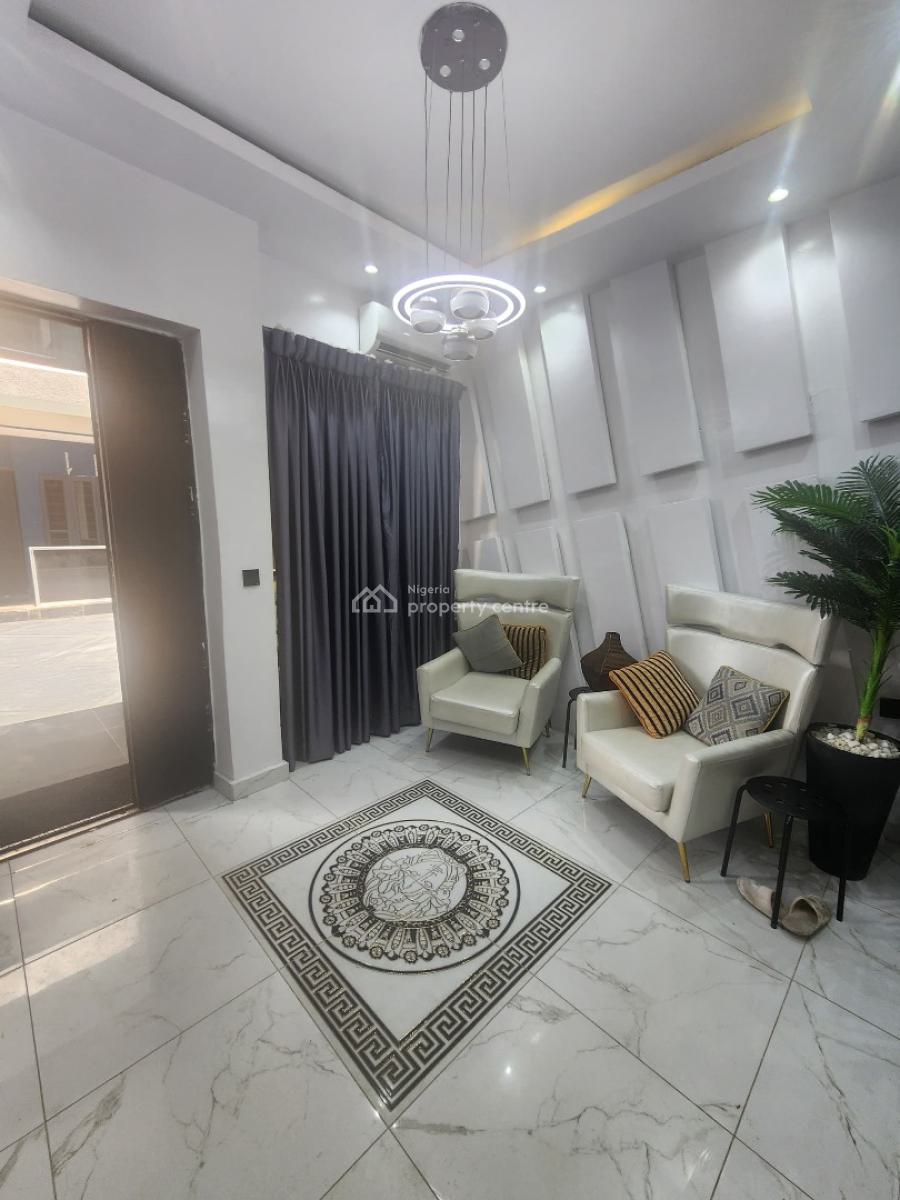 Beautiful Furnished 5 Bedrooms Terrace Duplex with Bq, Ikate By New Coastal Road, Ikate, Lekki, Lagos, Terraced Duplex for Rent